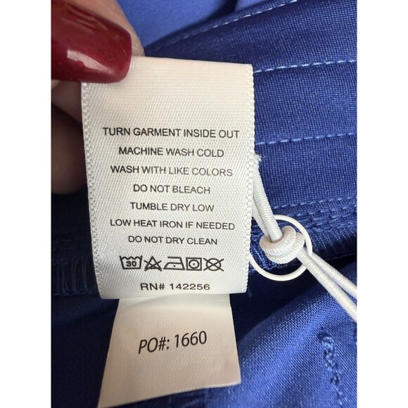 Figs Womens Zamora Joggers Blue  Scrub Pants Size Small NWT - Picture 8 of 10